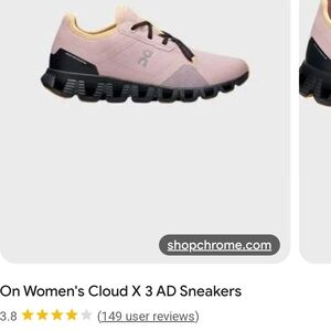 Dusty Pink Low-Top Sneakers with Chunky Black Sole